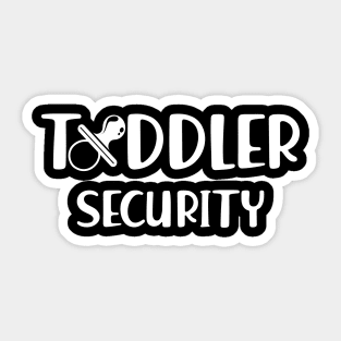 Toddler Security | Childcare Provider | Daycare Provider | Daycare Teacher Sticker